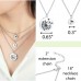 Shonyin Mother Daughter Necklace Set for 2/3, Matching Dandelion Necklace Jewelry Gifts for Daughters Mom Women-3