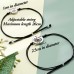 Shonyin Back to School Gift Mother and Daughter Bracelets Set for 2 Mommy and Me Dandelion Matching Wish Bracelets - Seperation Anxiety Present Preschool Kindergarten