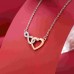 Shonyin Mother Daughter & Grandma Granddaughter Dainty Necklace, Mother's Day Birthday Jewelry Gift Infinity Heart Pendant Necklace for Women-mother of the groom