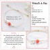 Shonyin Flower Girl Proposal Gifts from Bride Will You Be My Flower Gifl Bracelet for Girl Jewelry Set for Wedding-Y025 FG 1-2