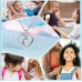 Shonyin Back to School Necklace First Day of School Gifts for Girls Separate Anxiety Unicorn Heart Necklace Jewelry for Daughter Granddaughter Niece from Mom Dad Aunt Uncle Y028- school